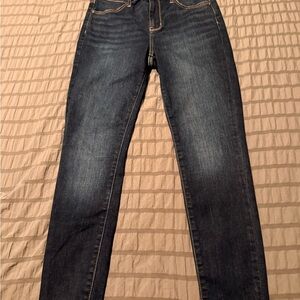 American Eagle Outfitters Dark Blue Skinny Jeans